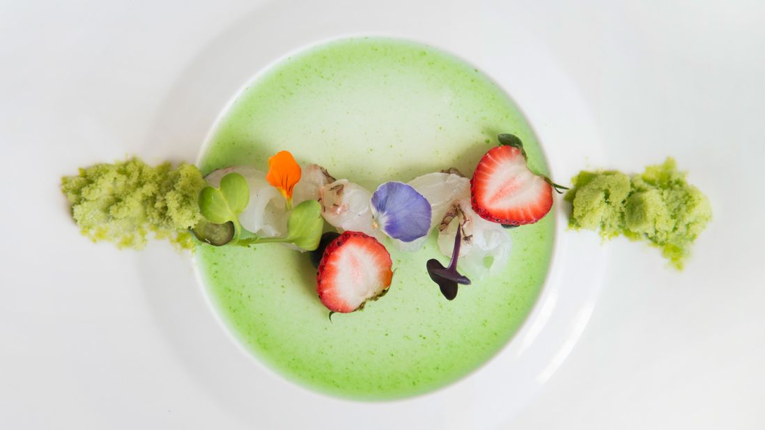 At N/Naka, kaiseki chef Niki Nakayama's 13-course prix fixe menu ($185 per person) features a stunning procession of seasonal creations almost too beautiful to wreck with silverware.