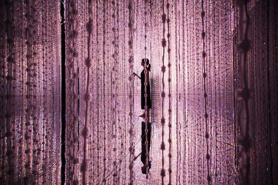 teamLab is known for their large-scale artworks. In 2016, the collective exhibited "Wander through the Crystal Universe" in Tokyo. 