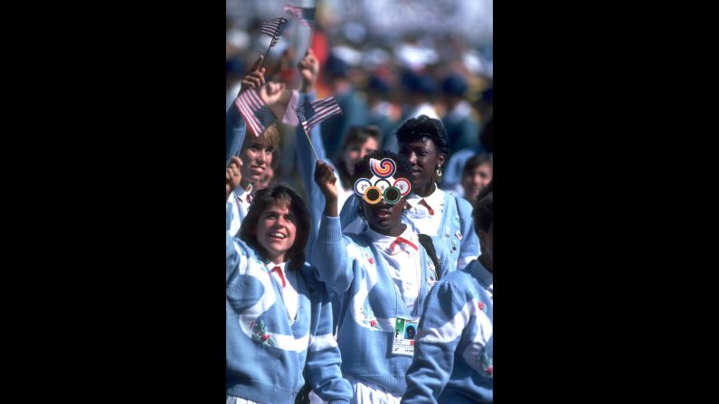 <strong>Seoul, 1988:</strong> It's hard to remember a time before the structured navy-and-white prison that is our current uniform situation. But how about these baby blue, acrylic-fiber memories?