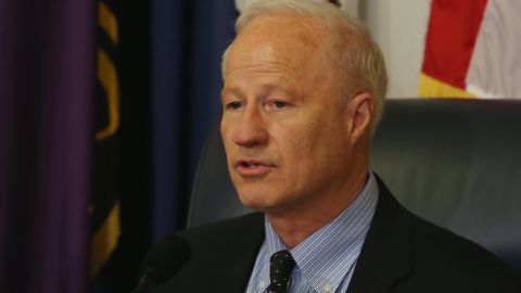 Chairman Mike Coffman (R-CO) speaks during a House Veterans Affairs Subcommittee hearing on April 13, 2014 in Washington, DC. 