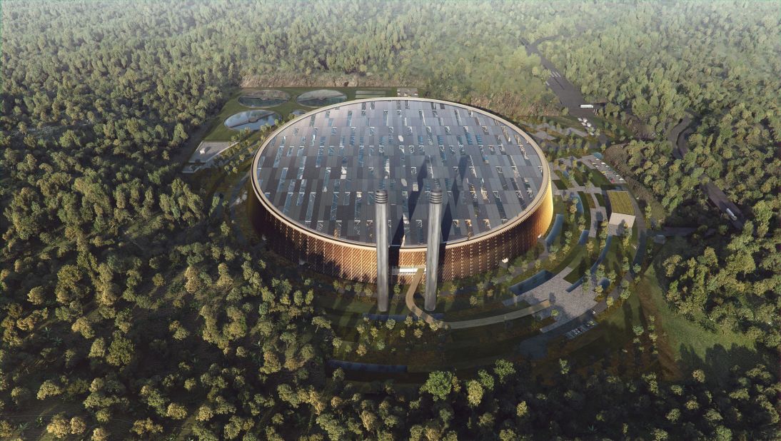 A project from Schmidt Hammer Lassen Architects and Gottlieb Paludan Architects, the upcoming Shenzhen East Waste-to-Energy Plant will be the largest of its kind in the world. 
