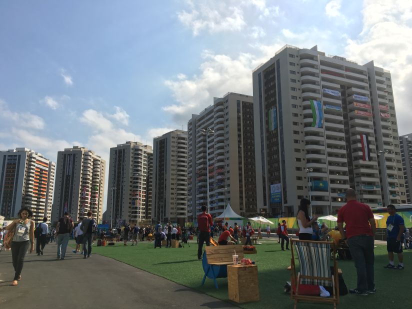 The Athletes' Village, where the soon-to-be heroes of Rio 2016 will stay for the Olympic Games.