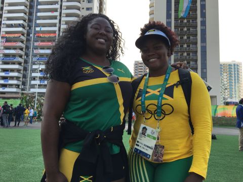 Jamaicans Danniel Thomas and Daina Levy are loving life in the village, despite some hiccups.