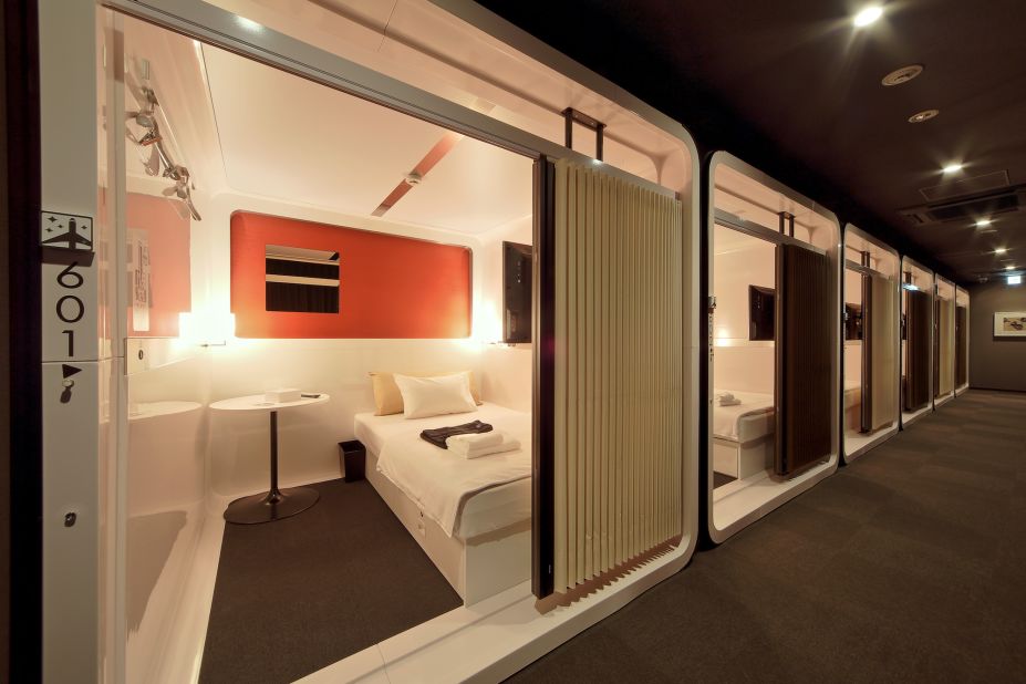 Tokyo's capsule hotels: See inside some of these posh pods