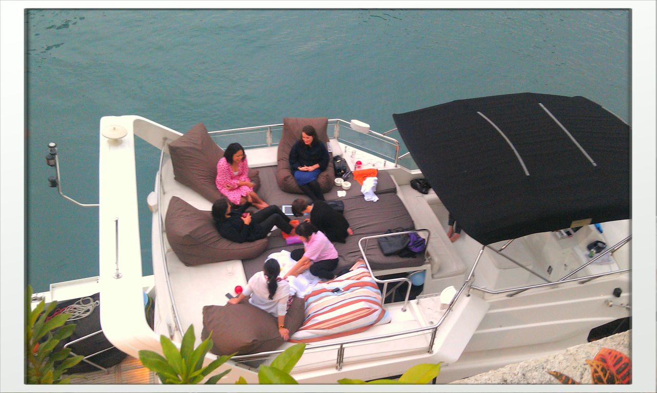 Customers can arrange for spa sessions at sea with Lazydays.