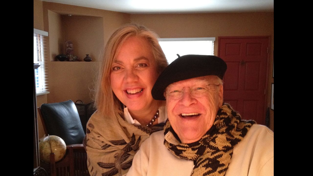 David Huddleston and his wife Sarah Koeppe.