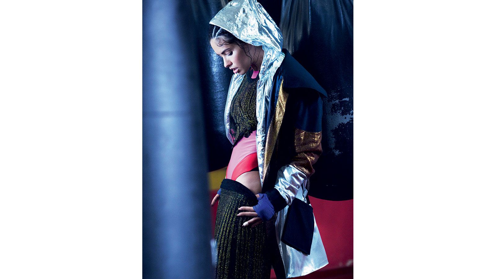 Adriana Lima in Vogue Brazil