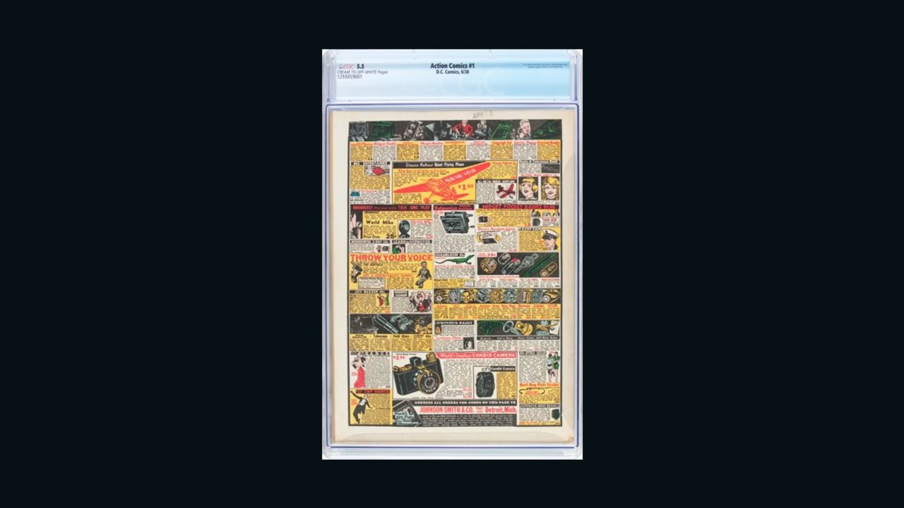 The rare copy of a comic book was expected to sell for $750,000, but sold for $956,000 instead.
