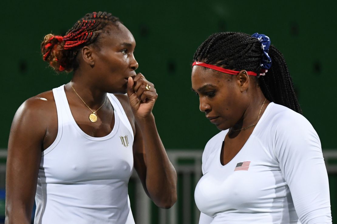 Serena and Venus have won three Olympic doubles titles.