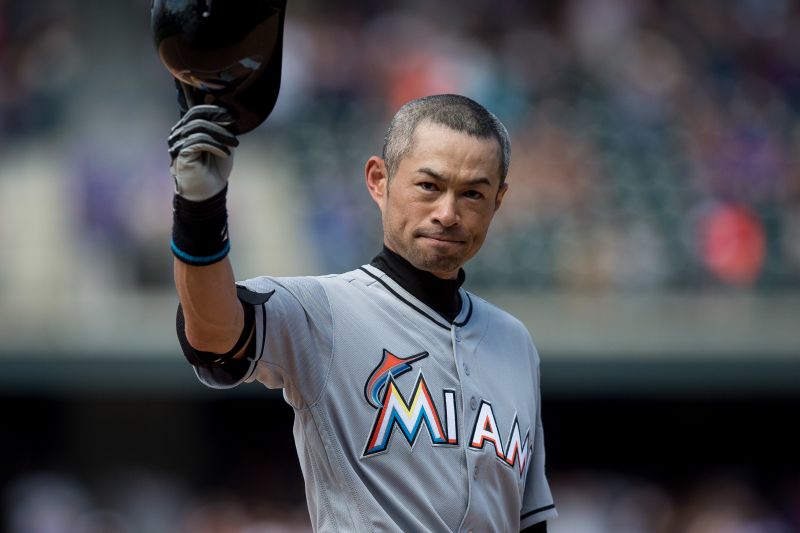 Ichiro store marlins jersey