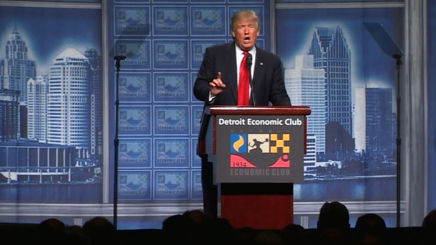 01 Donald Trump Economy Speech Detroit August 8 2016