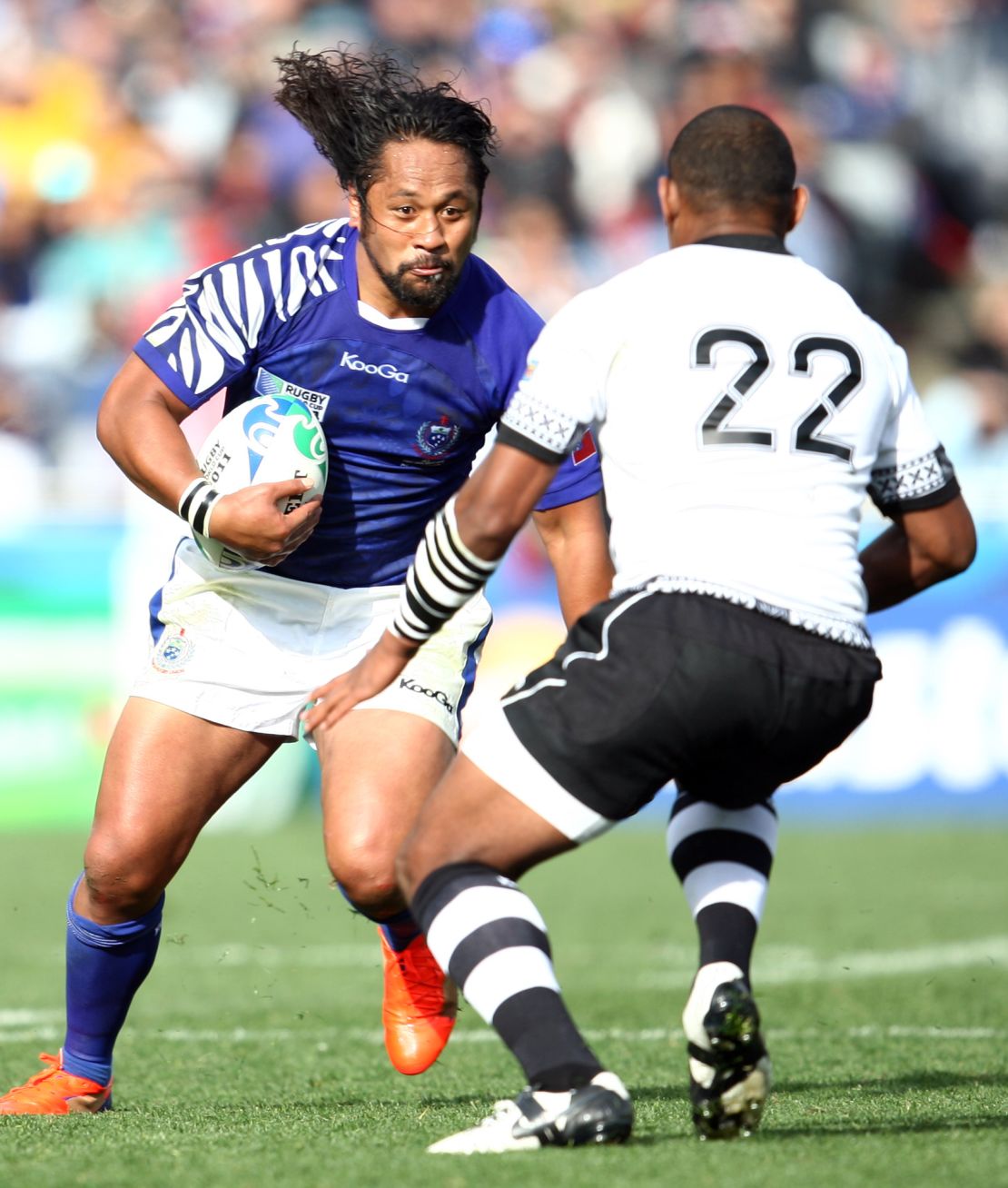 Seilala Mapusua was Samoa's vice-captain at the 2011 Rugby World Cup.