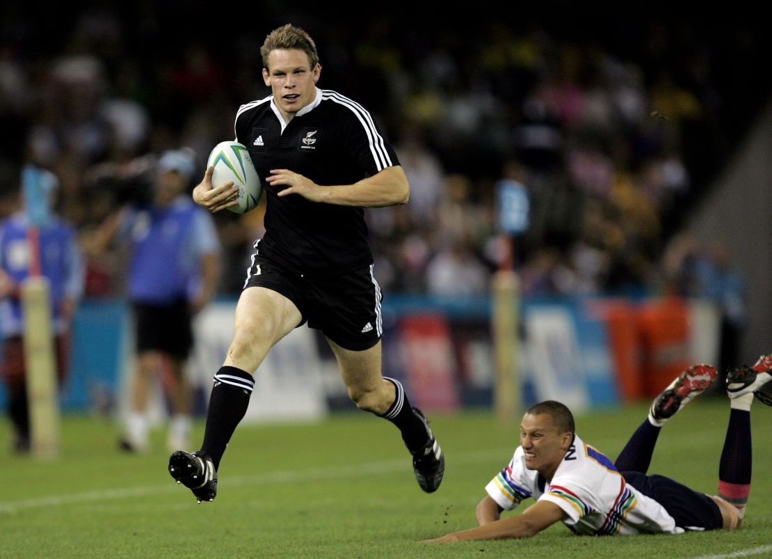 Former NZ Sevens star Josh Blackie now works for the International Rugby Players' Association.