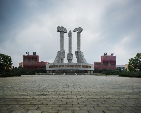 "Completed in 1995, this monument is quite a recent structure yet very much follows the architectural line of Pyongyang. It's made from raw granite stone and radiates harshness, struggle and strength."