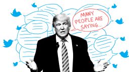 many people are saying trump twitter illustration mullery