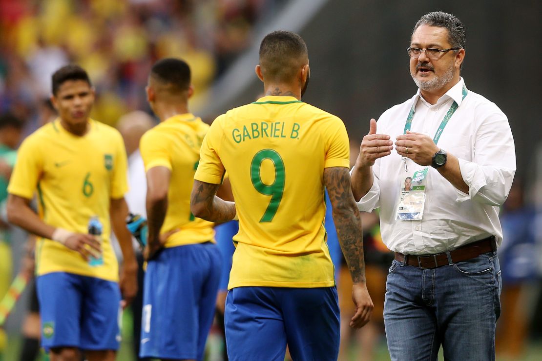 Rogerio Micale to lead Brazil's Olympic charge.