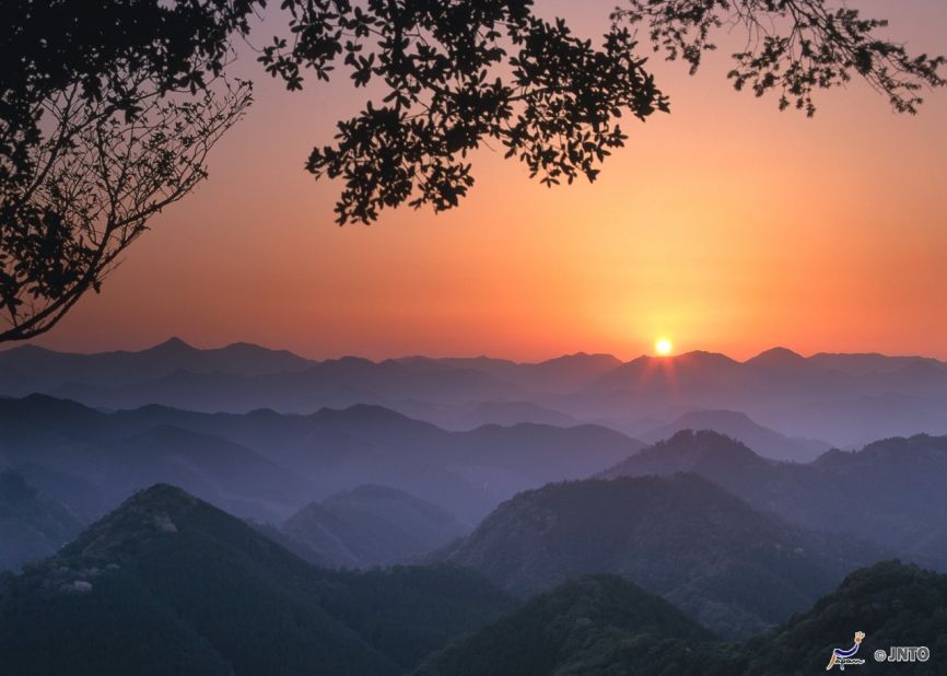 <a href="http://edition.cnn.com/2013/05/06/travel/japan-kumano-kodo-hike/">Kumano Kodo</a>, as seen here from the famous Hyakken-gura viewpoint, is a network of seven pilgrimage routes. It's one of only two UNESCO-listed pilgrimages in the world. 