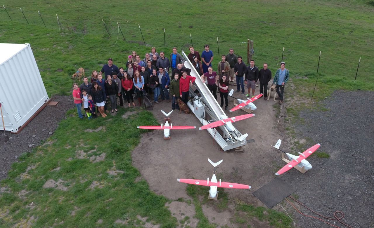 Silicon Valley startup Zipline uses drones to deliver vaccines and blood to remote hospitals and clinics in Rwanda.  <br /><br /><a href="https://edition.cnn.com/2016/08/10/africa/blood-drones-rwanda-mpa/index.html" target="_blank">Read more</a> about this drone delivery service.