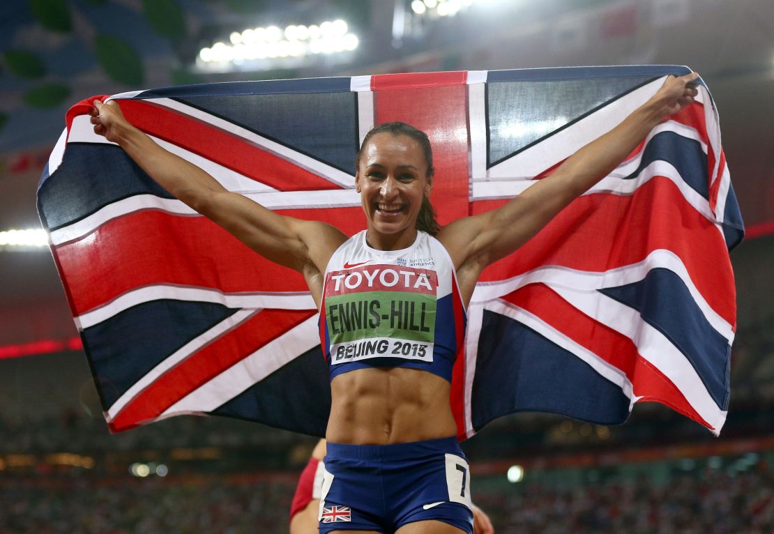 Jessica Ennis-Hill won World Championship gold and Olympic silver as a mum. 