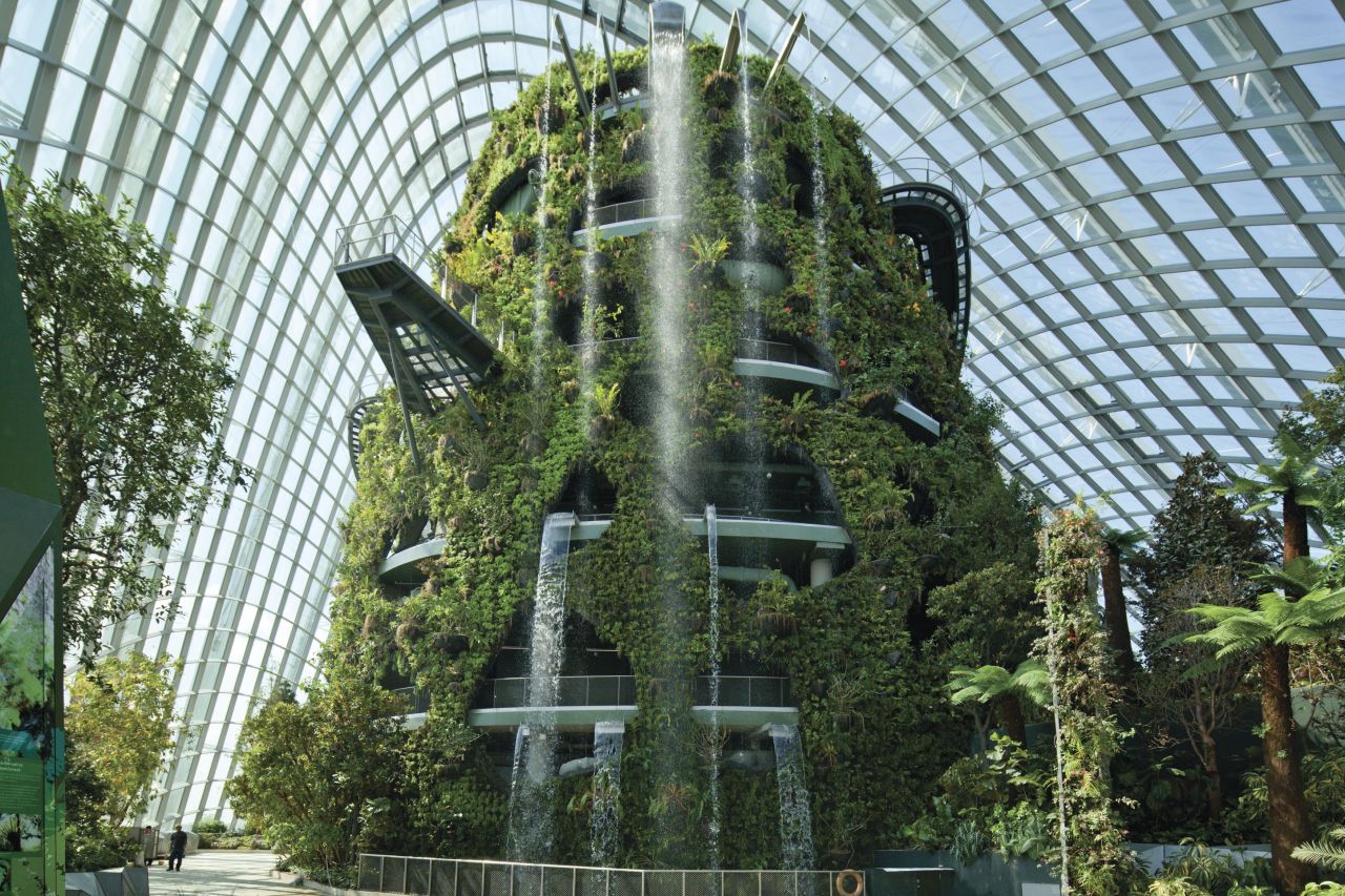 Cooled Conservatories, Gardens by the Bay, in Singapore.