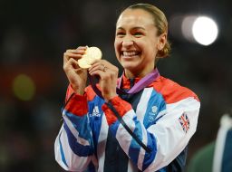 Britain's Jessica Ennis scooped gold at the London 2012 Olympic Games