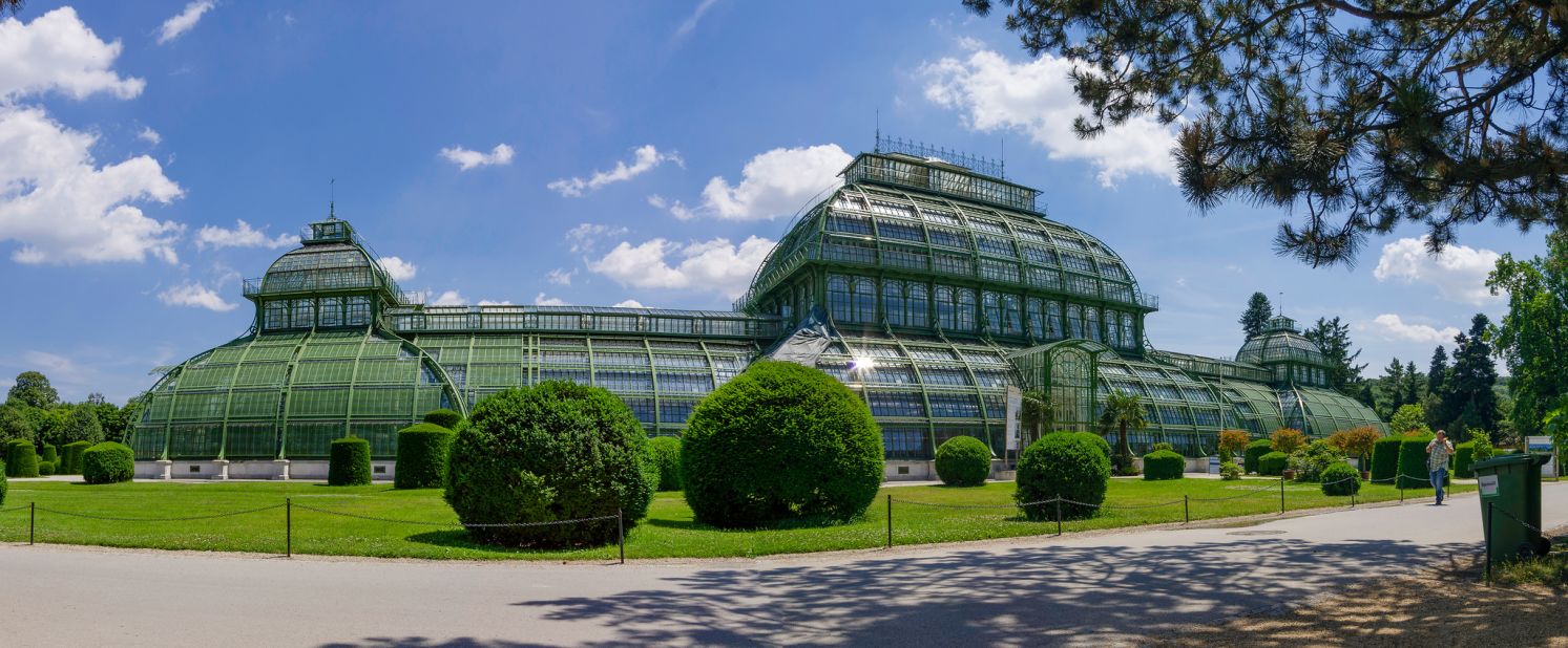 Listed as a UNESCO World Heritage site, this impressive structure in Austria consists of 5,000 sheets of glass and is the largest glass house in continental Europe. It is also the last of its type to be constructed on the continent. Its three pavilions contain different climate zones and are linked by tunnel-like passages.