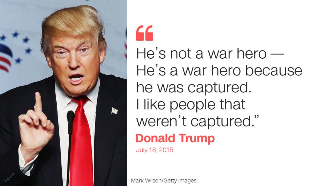 trump quote two mccain