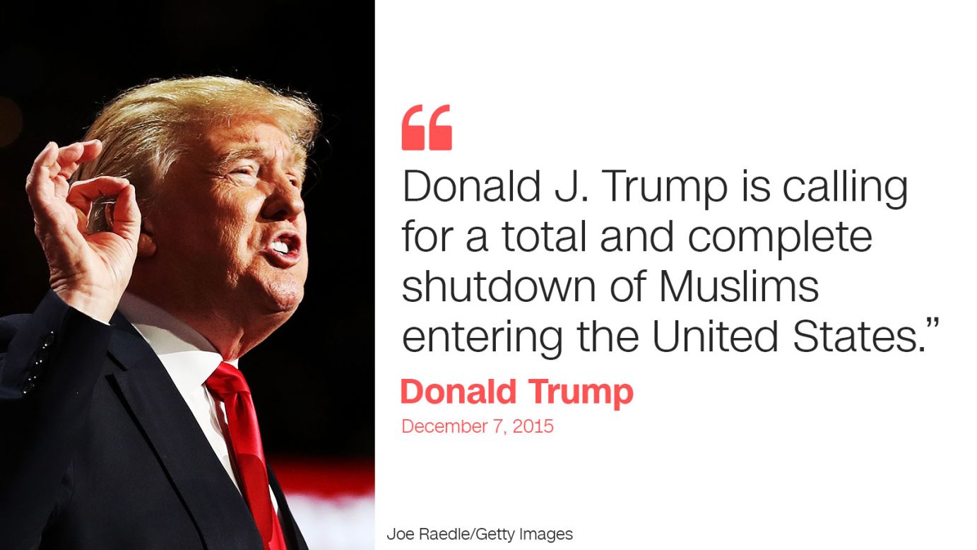 trump quote eight muslims