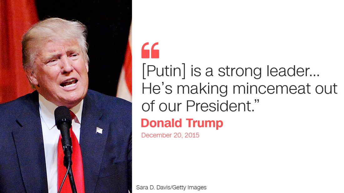 trump quote nine putin