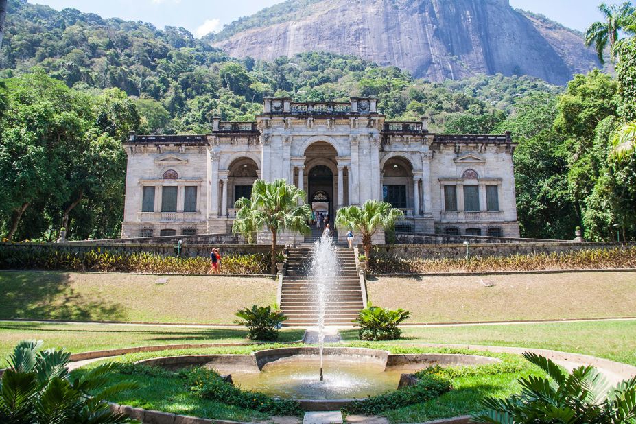 Britain has set up base inside a 19th-century mansion in the leafy grounds of Parque Lage at the foot of Christ the Redeemer. The park has a long-running history with Great Britain, with English landscape architect John Thyndale originally planting the gardens back in 1840. For the British House, event specialist Innovision has eschewed British design clichés for a space that celebrates contemporary art and furniture design.