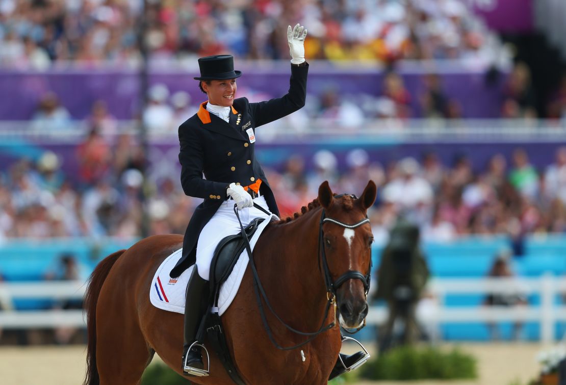 Cornelissen and Parzival won a silver and a bronze medal at London 2012