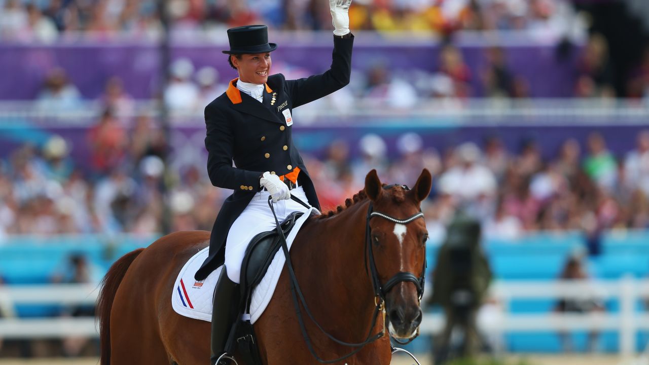 Cornelissen and Parzival won a silver and a bronze medal at London 2012