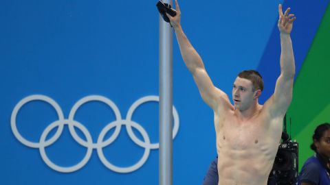 Ryan Murphy claimed his second gold of the Games after winning the 200-meter backstroke title.