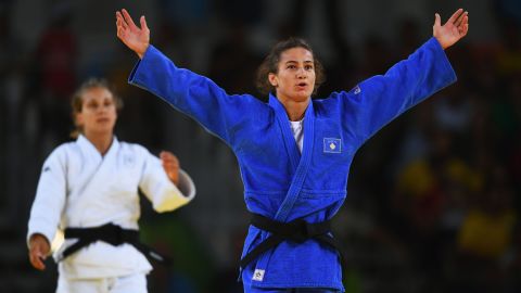Judoka Majlinda Kelmendi won Kosovo's first Olympics medal ever, in the first year the country has been represented at the Olympics. (Oh, and she won gold.)