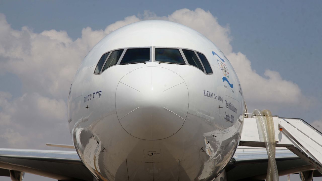 El Al looks to the map when naming its planes. 