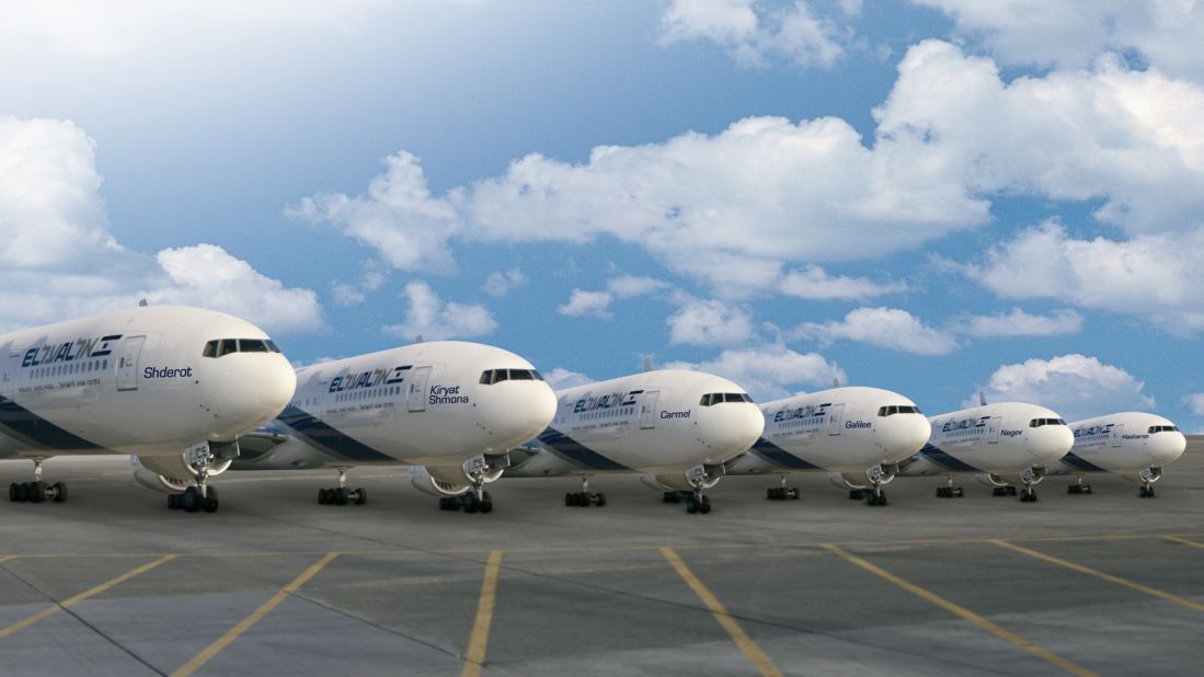 "El Al is very much connected to the land of Israel, so we found it nice to name our planes after the cities in Israel, just to show a connection to the people," says El Al's Daniel Saadon. 