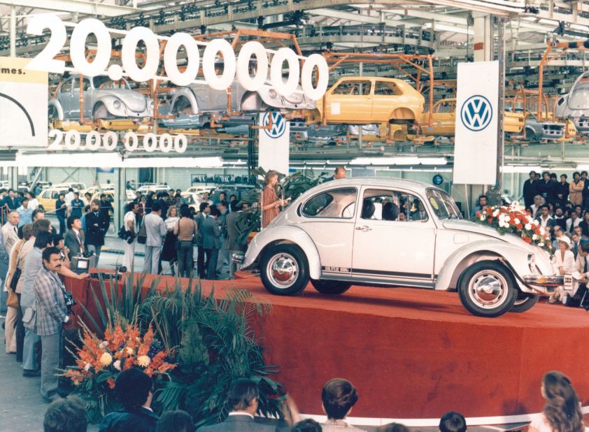 The original Volkswagen Beetle enjoyed considerable popularity outside of Europe, with strong sales in the United States and a factory in Mexico that continued building the car until 2003.