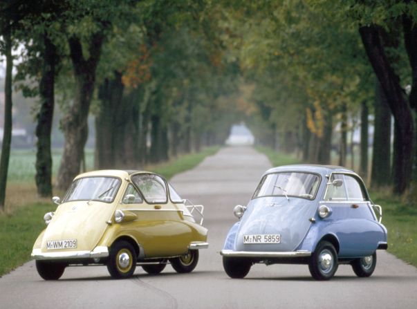 The BMW Isetta was a world removed from the Bavarian manufacturer's premium saloons. The firm produced more than 160,000 examples of the tiny microcar between 1955 and 1962.
