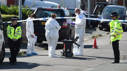 An investigation is under way at the location where Atkinson was fatally shot early Monday with a Taser.