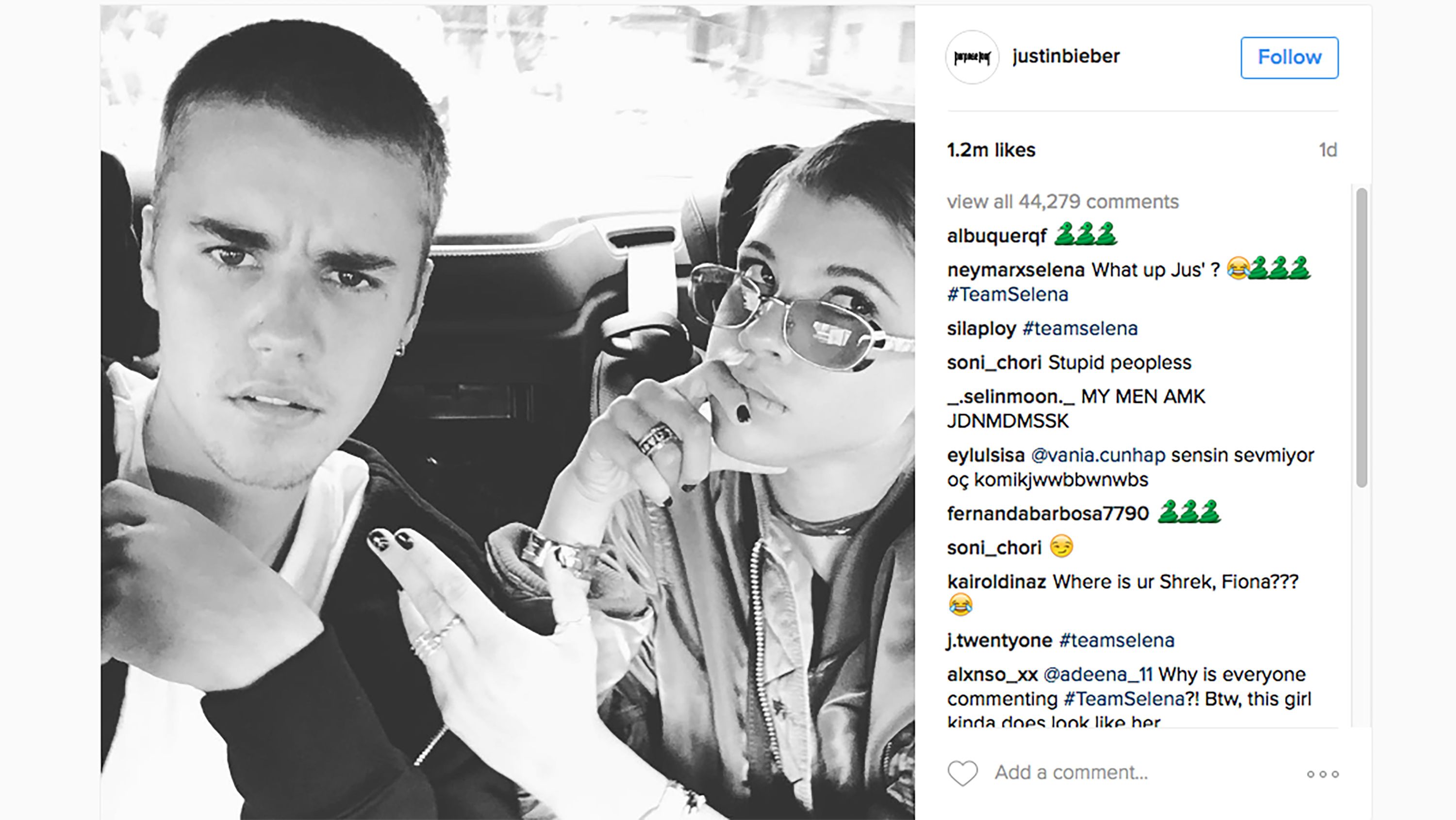 Car Porn Captions Selena Gomez - Justin Bieber quits Instagram | CNN