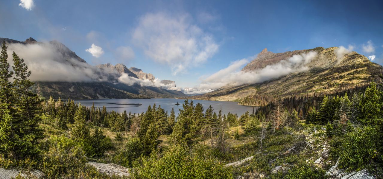 All of his hard work losing weight paid off, McGraw said, because of the experience he got to have with his wife, like this breathtaking view. <a href="http://www.glacier-national-park-travel-guide.com/wild-goose-island.html" target="_blank" target="_blank">Wild Goose Island</a> is touted as one of the most photographed spots in the park, and it's clear why.