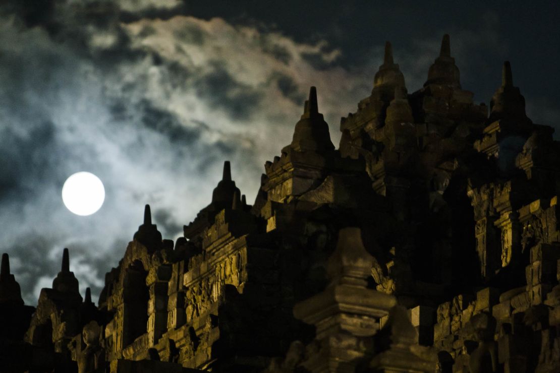 Borobudur is the most visited tourist attraction in Indonesia.