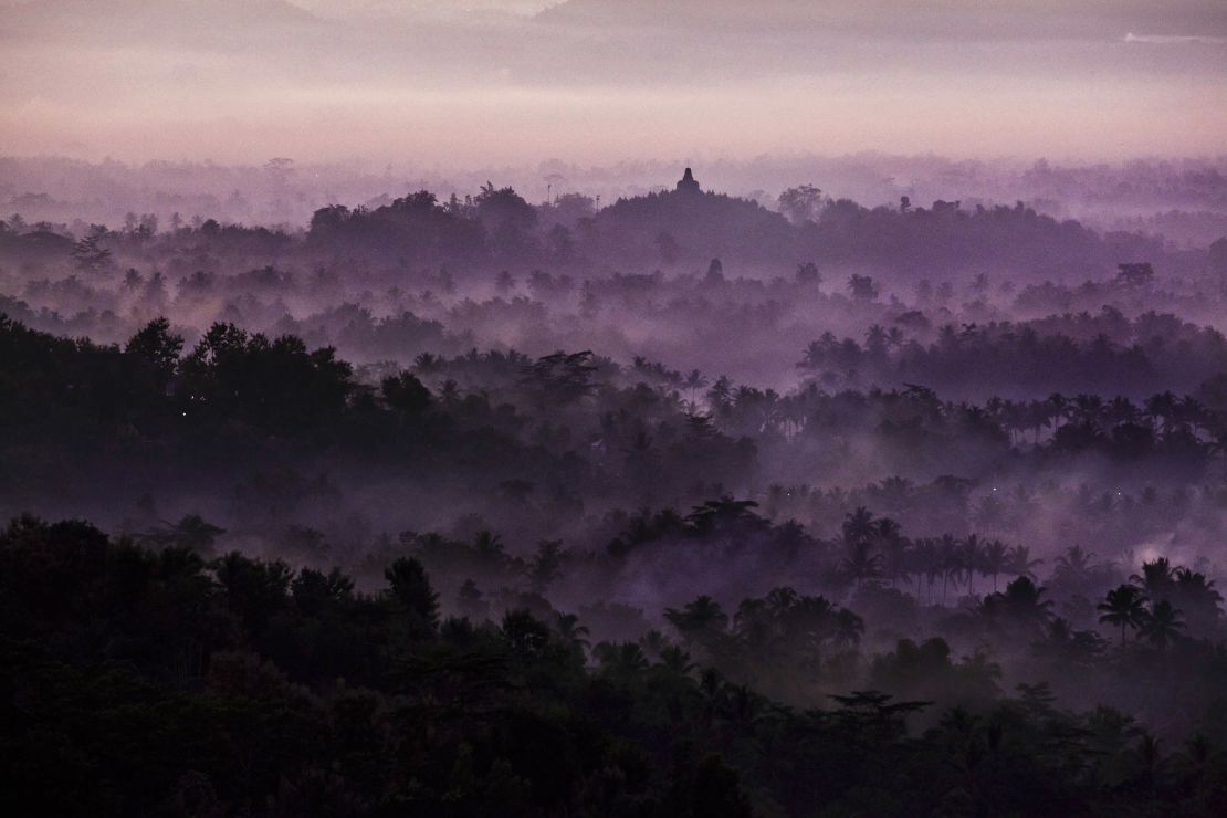 Indonesia's Buddhist Borobudur temple.