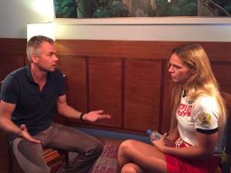 CNN's Nick Paton Walsh sits down with Russian swimmer Yulia Efimova.