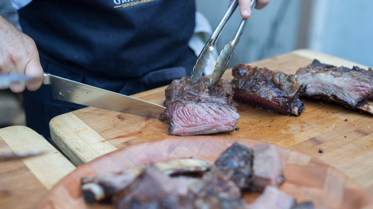 Weekly meat treat: The Argentinan asado.