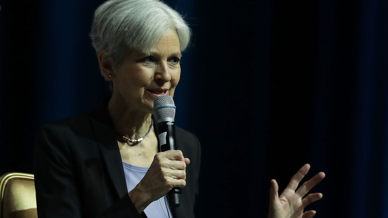 Green Party presidential nominee Jill Stein speaks during a 2016 Presidential Election Forum, hosted by Asian and Pacific Islander American Vote (APIAVote) and Asian American Journalists Association (AAJA), at The Colosseum at Caesars Palace August 12, 2016 in Las Vegas, Nevada. 