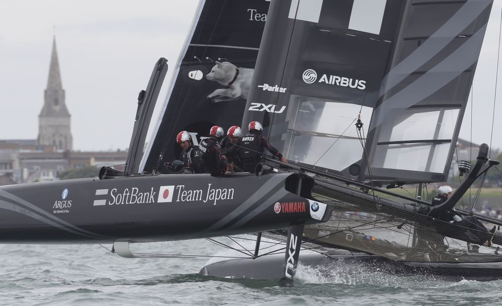 SoftBank Team Japan is the island nation's first flagged challenger since 2000.<br />