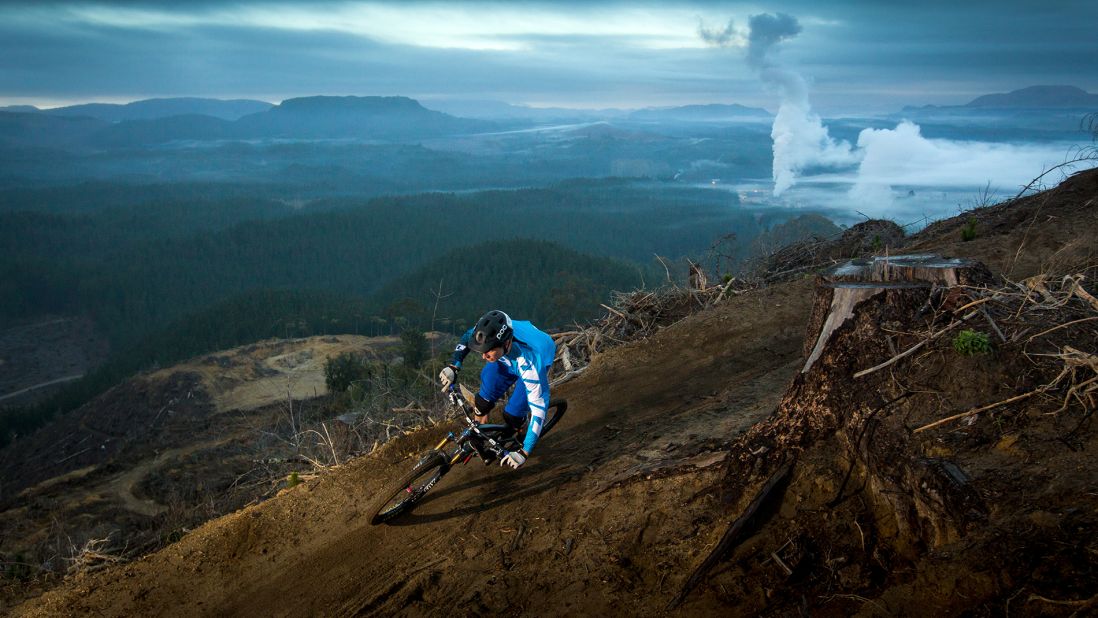 With ferns, geysers and hot pools dotting the itinerary, it's no surprise Red Bull has said these are the best biking trails in the southern hemisphere.