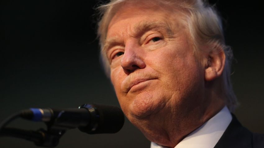 FORT LAUDERDALE, FL - AUGUST 10: Republican presidential nominee Donald Trump speaks during his campaign event at the BB&T Center on August 10, 2016 in Fort Lauderdale, Florida. Trump continued to campaign for his run for president of the United States. (Photo by Joe Raedle/Getty Images)