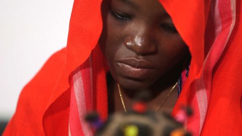 Chibok student Amina Ali Nkeki was kidnapped by Boko Haram and escaped after two years.
